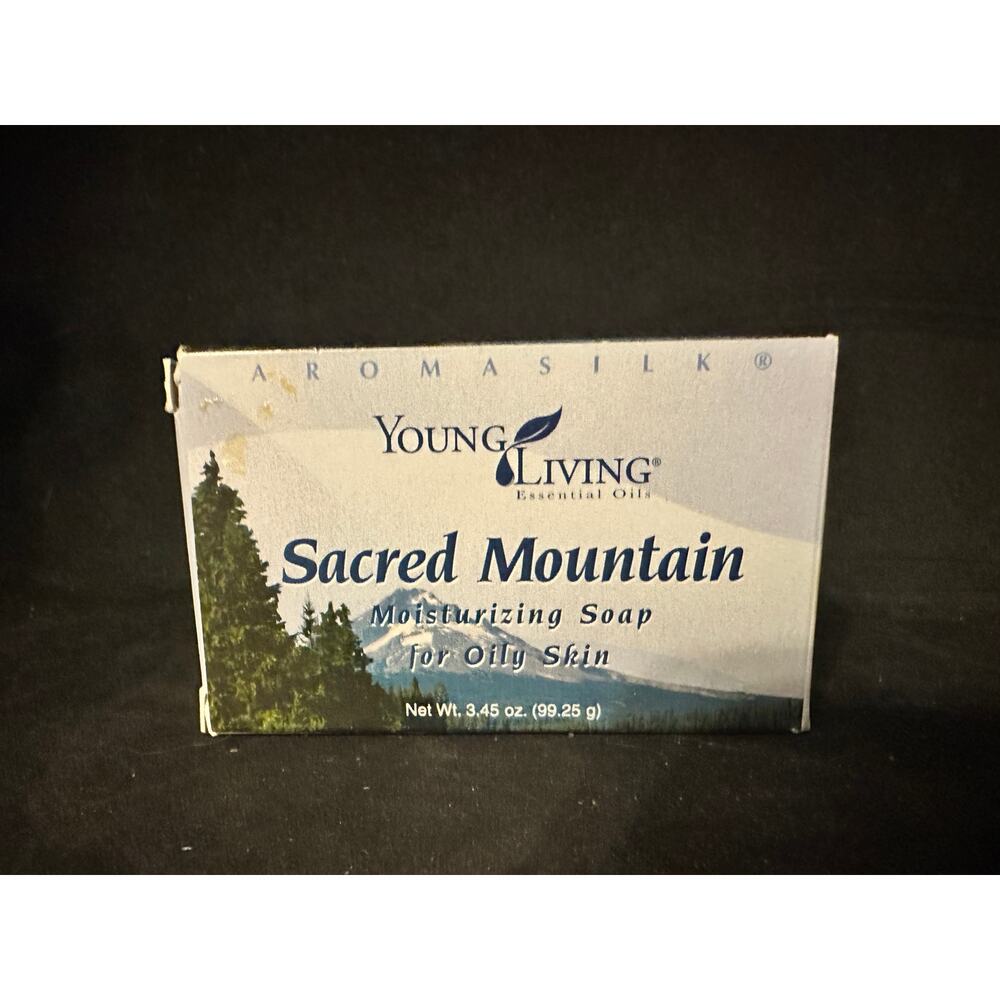 585 NOS Young Living Sacred Mountain Moisturizing Soap for oily Skin; 3.45 oz